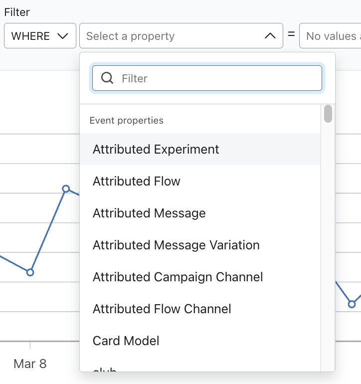 Eigenschaften kannst du die Ansicht filtern nach