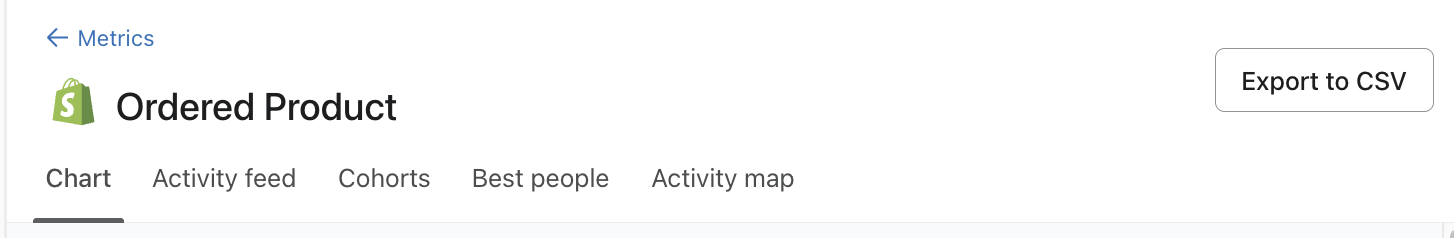 Botão Exportar para CSV