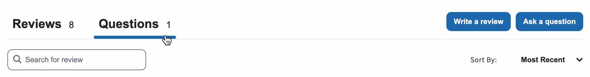 Tabblad Beoordelingsvragen