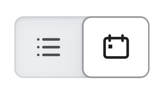 Kalenderpictogram in het tabblad Campagnes