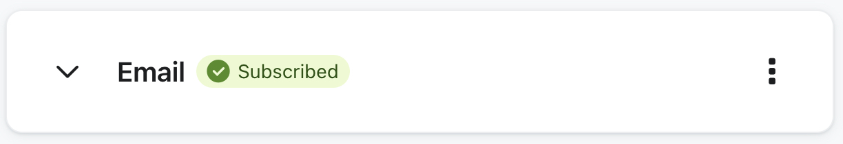 profiel dat is aangemeld om te e-mailen
