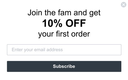 Formulier zonder openbaarmaking