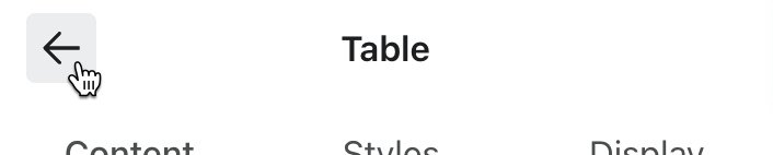 Het hoofdmenu Inhoud