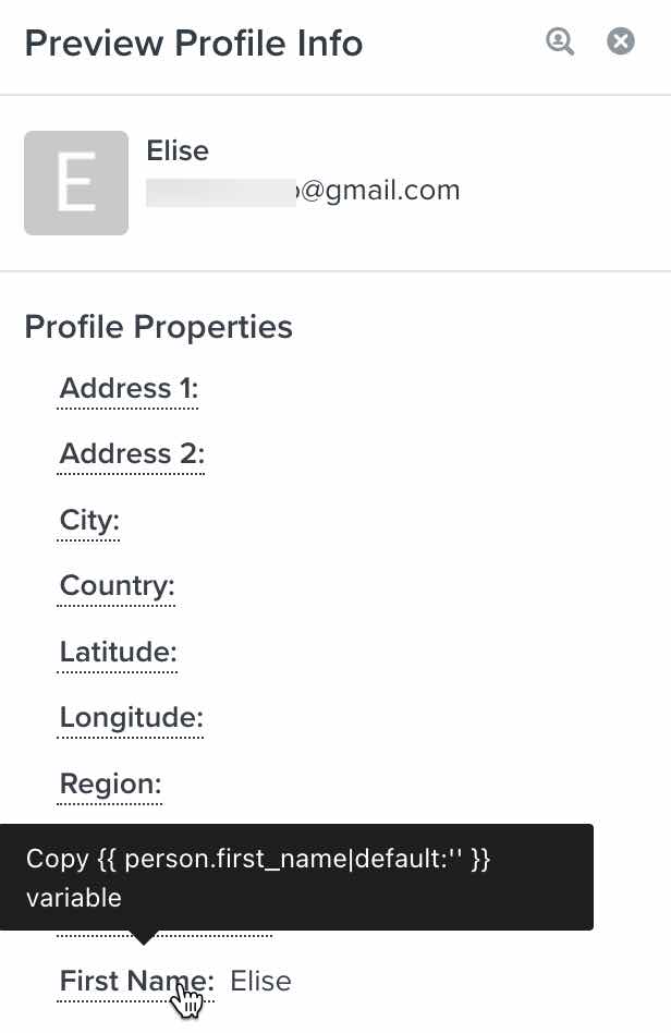 SMS personalizacja profilu