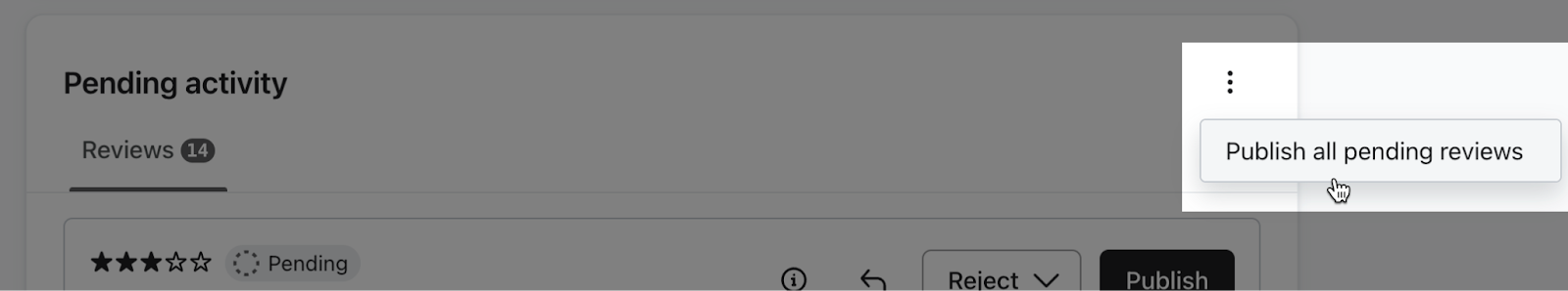 Opublikuj wszystkie oczekujące recenzje