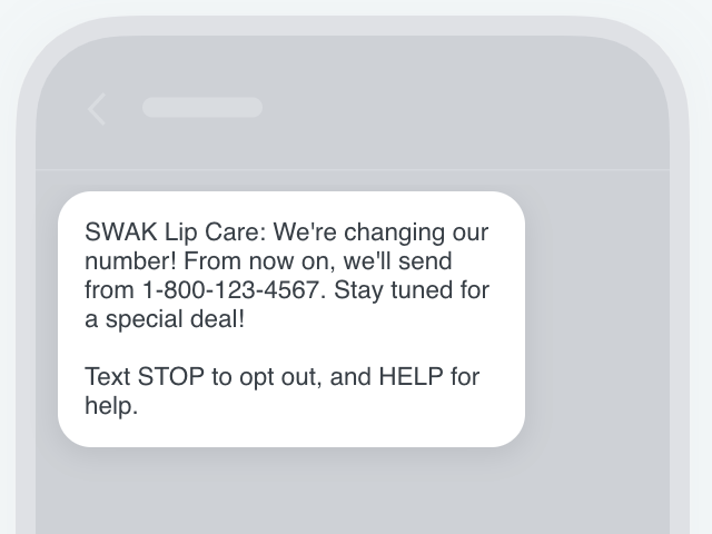 Przykład końcowego tekstu ze starego numeru przed przełączeniem