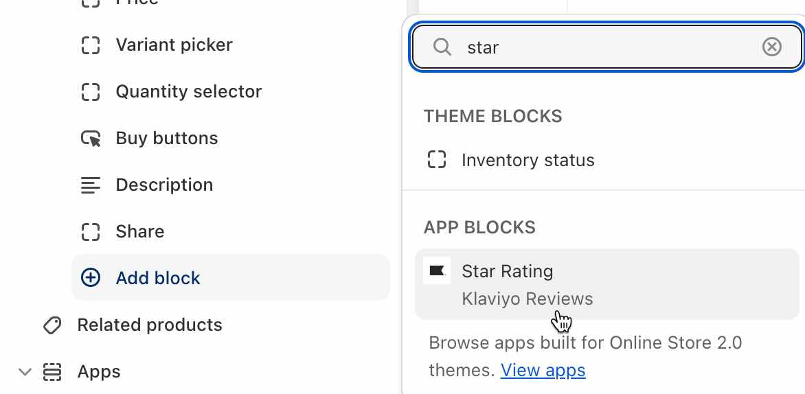 app de clasificación por estrellas