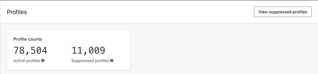 Ver botón de perfil suprimido en la página de perfil